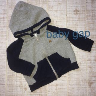 ベビーギャップ(babyGAP)のbaby gap ベビーパーカー 6-12m(ロンパース)