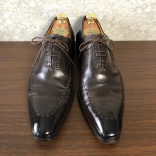 ベルルッティ(Berluti)の【シューキーパー付き】フランチェスコべニーニョ ロングノーズ 靴 黒 ブラック(ドレス/ビジネス)