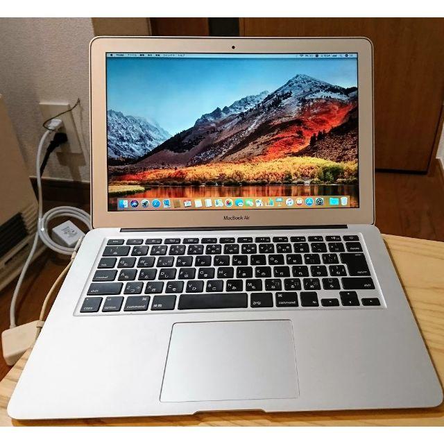 Apple(アップル)のMacBookAir13.3inch（Corei5・メモリ4G・SSD128GB スマホ/家電/カメラのPC/タブレット(ノートPC)の商品写真