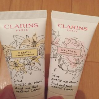 クラランス(CLARINS)のクラランス ハンドクリーム 限定 ネロリ マグノリア 未使用(ハンドクリーム)