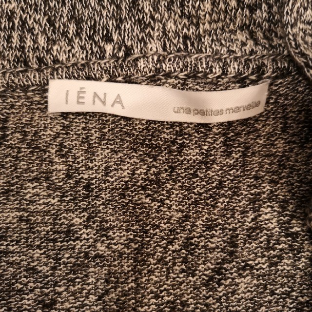 IENA(イエナ)のまぁ様専用　IENA  　リネンニット100% フード付きロングベスト　ジレ レディースのトップス(ベスト/ジレ)の商品写真
