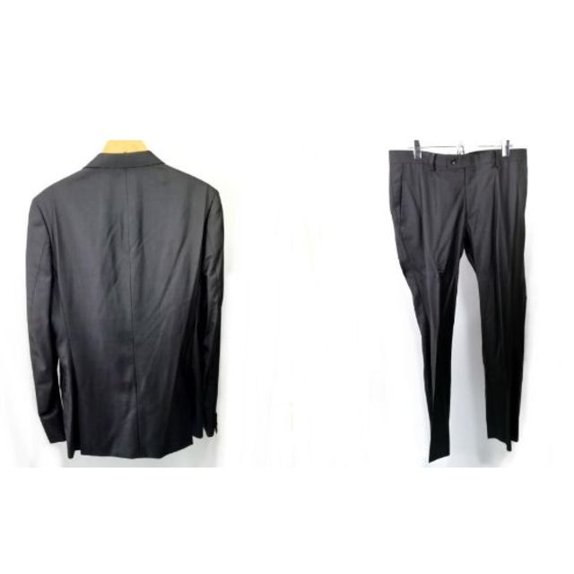 MICHEL KLEIN(ミッシェルクラン)の美品 ミッシェルクラン 光沢 ジャケット スーツ 上下 MM7 メンズのスーツ(セットアップ)の商品写真