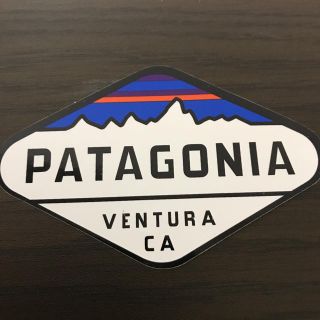 パタゴニア(patagonia)の【縦6.4cm横10.2cm】patagonia 二枚セット   公式ステッカー(ステッカー)