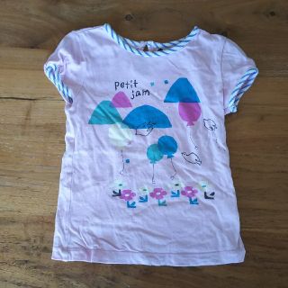 プチジャム(Petit jam)のプチジャム PetitJam 半袖 Tシャツ サイズ110(Tシャツ/カットソー)