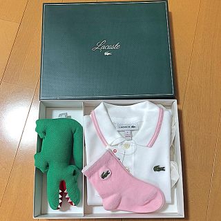 ラコステ(LACOSTE)のLACOSTE ラコステ ポロシャツ 出産祝い(Ｔシャツ)