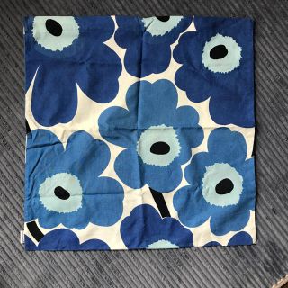 マリメッコ(marimekko)のマリメッコクッションカバー ブルー(クッションカバー)