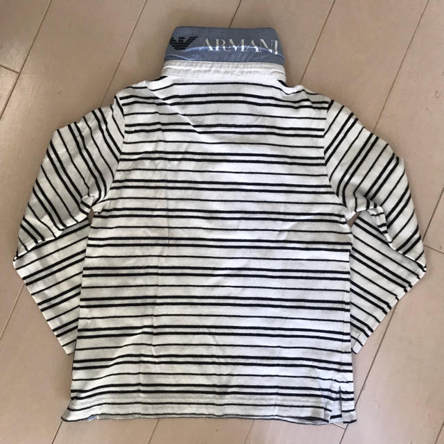 Armani(アルマーニ)のARMANI アルマーニ ロンT ポロシャツ 4A 106 キッズ/ベビー/マタニティのキッズ服男の子用(90cm~)(Tシャツ/カットソー)の商品写真