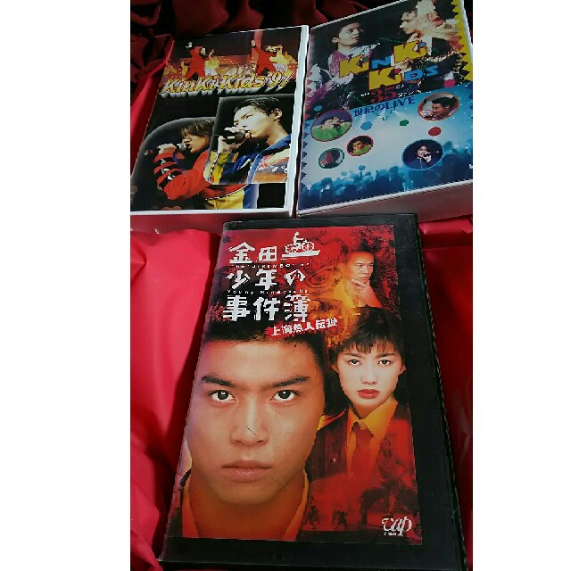 KinKi Kids(キンキキッズ)の入手困難、KinKi Kidsのデビュ前ライブと金田一少年の事件簿ＶＨＳ エンタメ/ホビーのDVD/ブルーレイ(TVドラマ)の商品写真