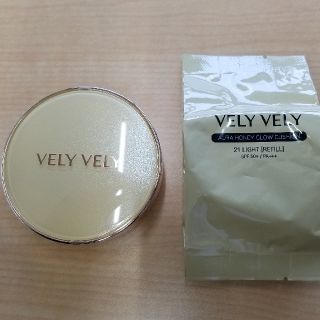 velyvely aura honey glow cushion No.21(ファンデーション)
