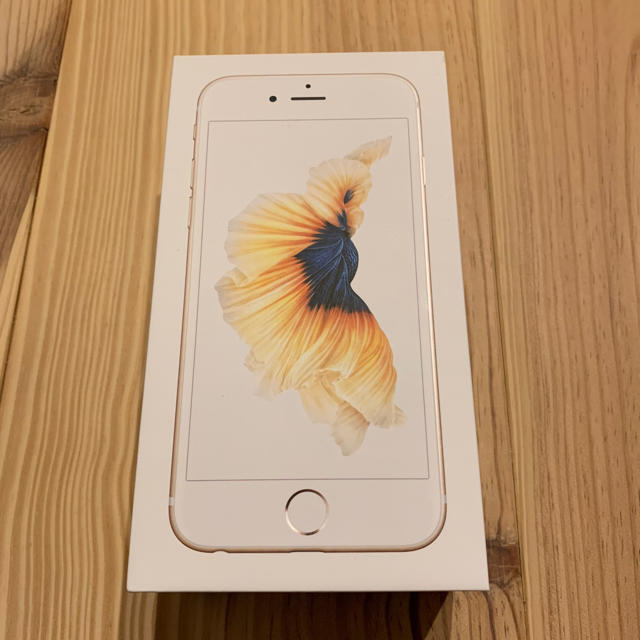【新品・未使用】iPhone 6s Gold 32GB  sim解除済み