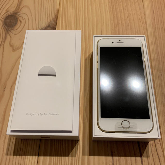 【新品・未使用】iPhone 6s Gold 32GB  sim解除済み