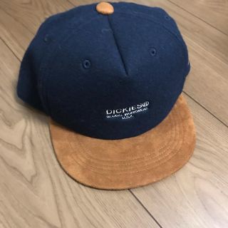 ディッキーズ(Dickies)のディッキーズ キャップ ネイビー×ブラウン(キャップ)