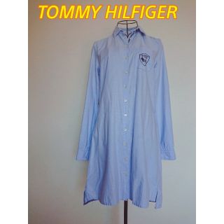 トミーヒルフィガー(TOMMY HILFIGER)のトミーヒルフィガー TOMMY HILFIGER シャツワンピース(ひざ丈ワンピース)