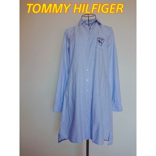 トミーヒルフィガー(TOMMY HILFIGER)のトミーヒルフィガー TOMMY HILFIGER シャツワンピース(ひざ丈ワンピース)