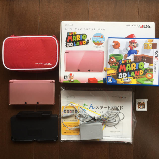 Nintendo 3DS 本体 ＋スーパーマリオ 3Dランドパック ケースオマケ