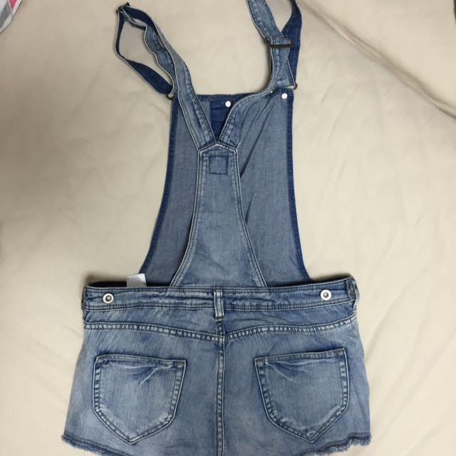 H&M(エイチアンドエム)のデニムサロペット♡ショート♡H&M レディースのパンツ(サロペット/オーバーオール)の商品写真