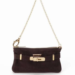 ドゥーズィエムクラス(DEUXIEME CLASSE)の今季新品☆SITA PARANTICA ヌバックチェーン クラッチバッグ(クラッチバッグ)