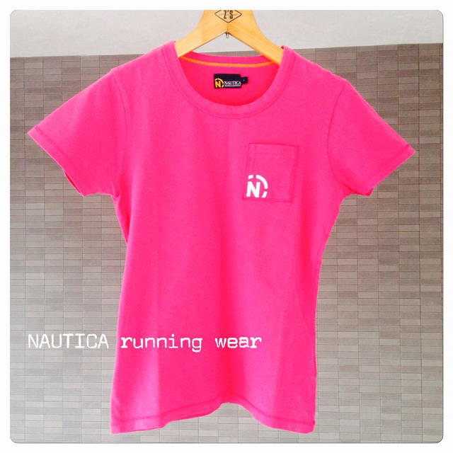 NAUTICA(ノーティカ)の【美品】ランニングやスポーツに♡ピンクT レディースのトップス(Tシャツ(半袖/袖なし))の商品写真