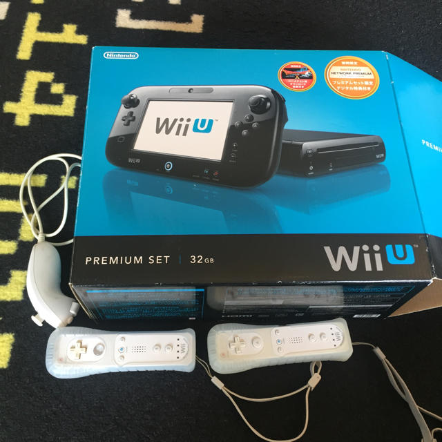 Ｗii Ｕ プレミアムセット32GB リモコン2個 セット付ゲームソフト/ゲーム機本体