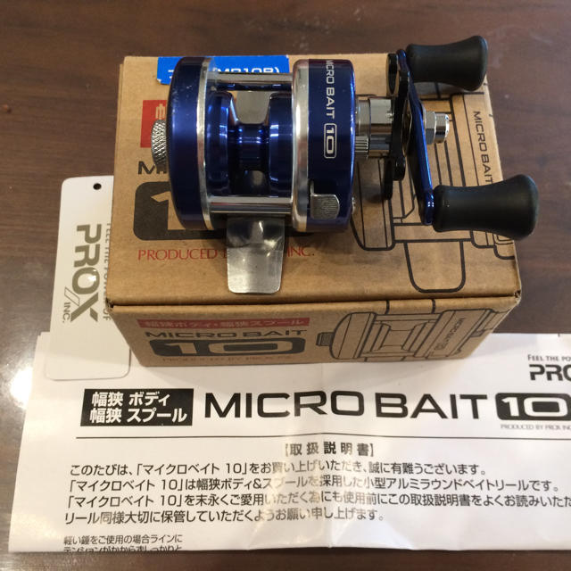 PROX マイクロベイト(MB10B) スポーツ/アウトドアのフィッシング(リール)の商品写真