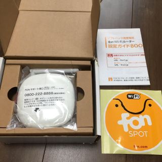 ソフトバンク(Softbank)のfon ルーター 無線ルーター Wi-Fi(PC周辺機器)