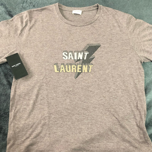 SAINT LAURENT - Saint Laurent ライトニングボルト tシャツの SAINT LAURENT - Saint Laurent ライトニングボルト tシャツの