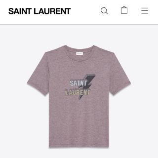 サンローラン(Saint Laurent)のSaint Laurent ライトニングボルト tシャツ(Tシャツ/カットソー(半袖/袖なし))