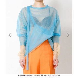 ルシェルブルー(LE CIEL BLEU)のirene 2019ss ブルートップス(カットソー(長袖/七分))