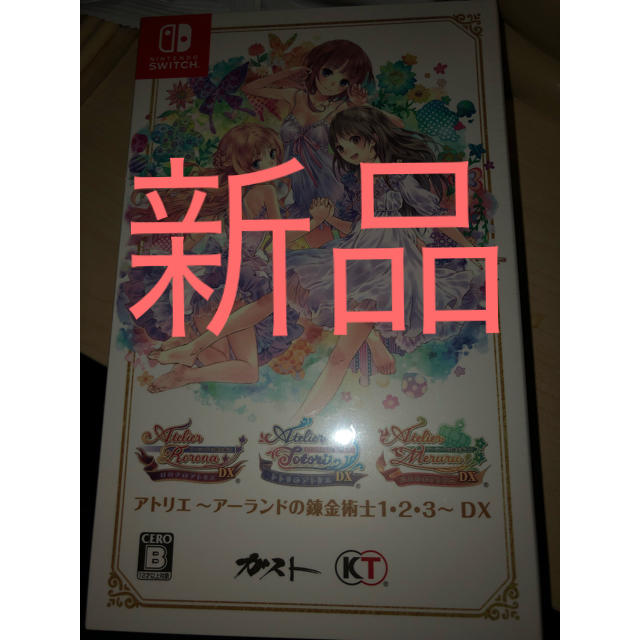 新品Switchソフト アトリエ アーランドの錬金術師1 2 3 DX ゲオ限定-