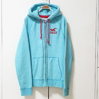 ホリスター(Hollister)のホリスター HOLLISTER★ ジップアップパーカー スウェット サイズM(パーカー)