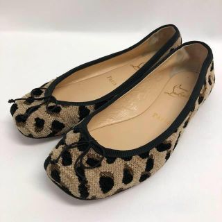 クリスチャンルブタン(Christian Louboutin)のクリスチャンルブタン　★　レオパード　シューズｋ0918-090-01(バレエシューズ)