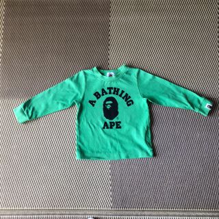 アベイシングエイプ(A BATHING APE)のエイプ  キッズ 90(Tシャツ/カットソー)