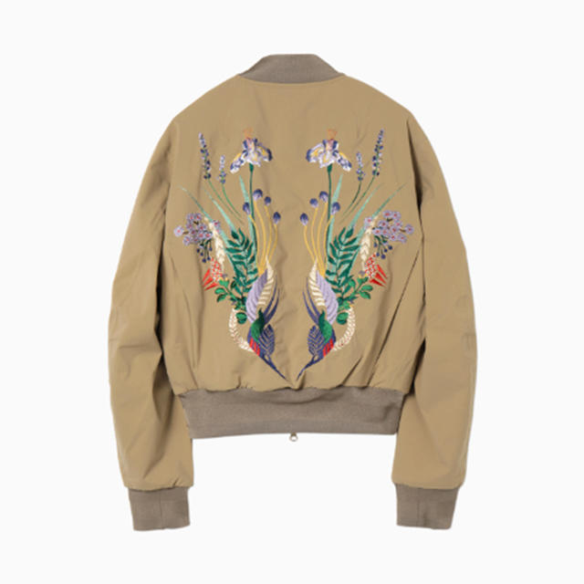 mame＊Floral Embroidered Jacket