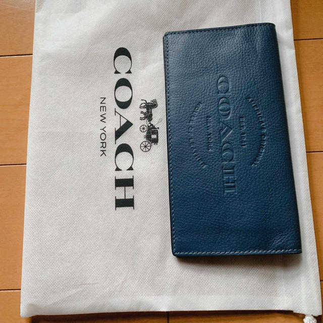 COACH(コーチ)のCOACH 長財布blue-collar メンズのファッション小物(長財布)の商品写真