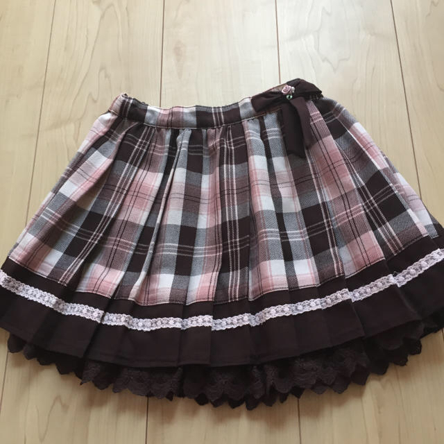 axes femme(アクシーズファム)のアクシーズファム スカート120 キッズ/ベビー/マタニティのキッズ服女の子用(90cm~)(スカート)の商品写真