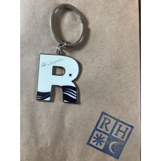 送料込 RH ロンハーマン K アルファベットキーリング キーホルダー 新品