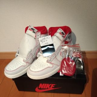 ナイキ(NIKE)のNIKE エアジョーダン1 AJ1 ユニバーシティレッド 新品未使用 27.0(スニーカー)