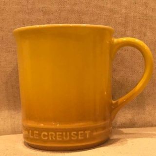 ルクルーゼ(LE CREUSET)のMisaki様専用 ル・クルーゼ マグカップ  イエロー LE CREUSET(グラス/カップ)