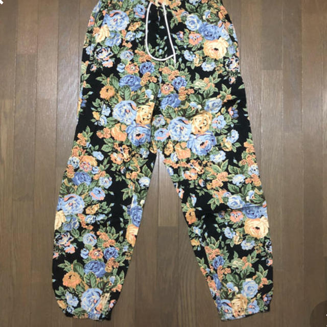 supreme 花柄 Flower pants