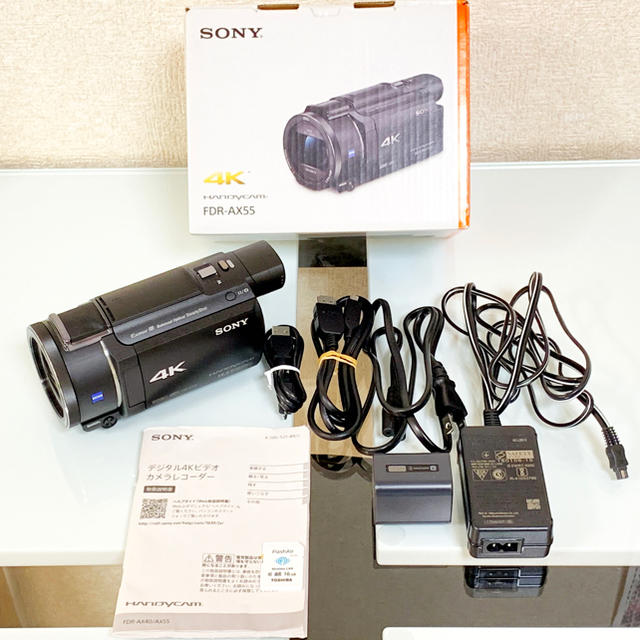 好評 SONY - 【早い者勝ちお値引き中】ソニー FDR-AX55 4Kビデオカメラ