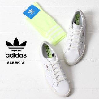 アディダス(adidas)の新品未使用！【アディダス ネオンイエロー靴下】(ソックス)