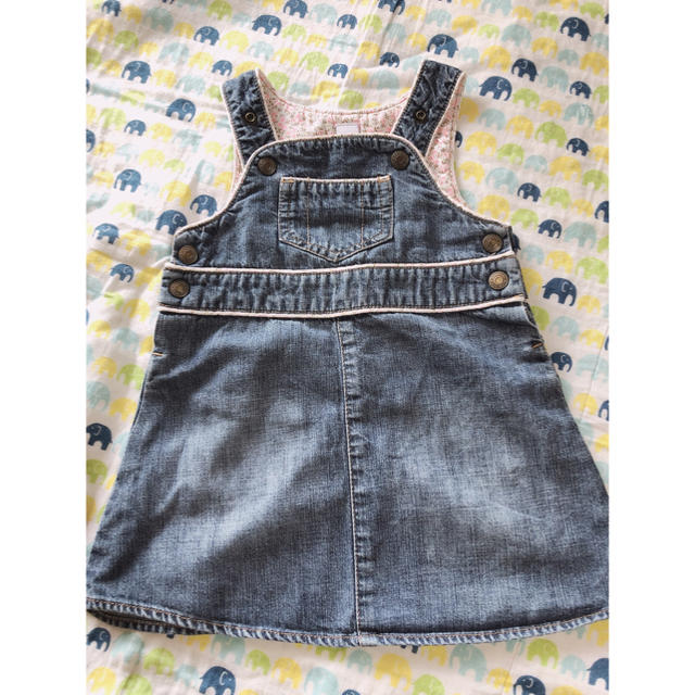 babyGAP(ベビーギャップ)のGAP ジャンパースカート（80センチ） キッズ/ベビー/マタニティのベビー服(~85cm)(スカート)の商品写真