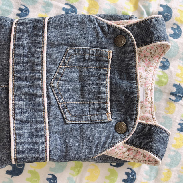 babyGAP(ベビーギャップ)のGAP ジャンパースカート（80センチ） キッズ/ベビー/マタニティのベビー服(~85cm)(スカート)の商品写真