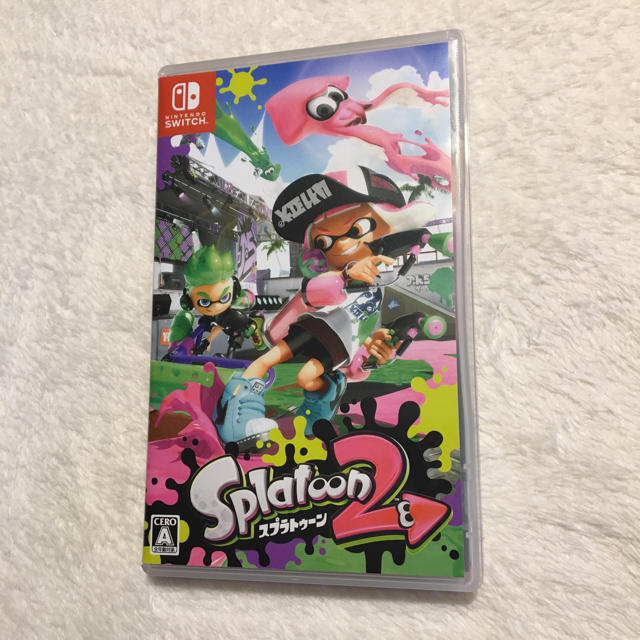 Nintendo Switch(ニンテンドースイッチ)のスプラトゥーン 2      switch エンタメ/ホビーのゲームソフト/ゲーム機本体(携帯用ゲームソフト)の商品写真