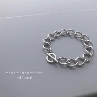 アメリヴィンテージ(Ameri VINTAGE)の再入荷 chain bracelet silver(ブレスレット/バングル)