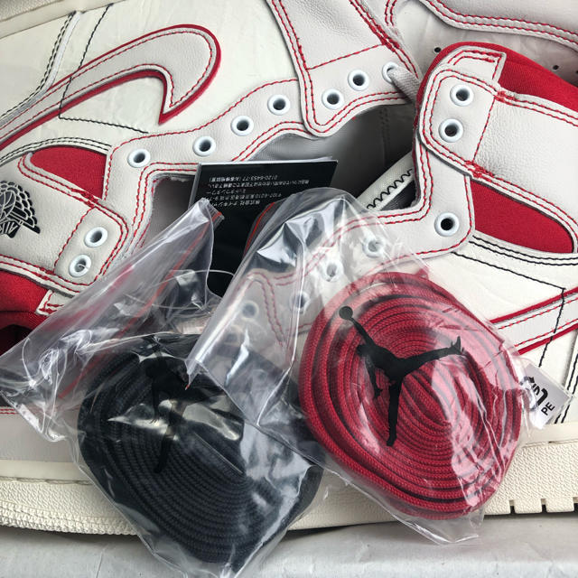 NIKE(ナイキ)の最安 込 27 NIKE AIR JORDAN 1  ジョーダン ユニバーシティ メンズの靴/シューズ(スニーカー)の商品写真