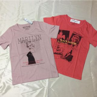 ミル様専用 マリリンモンロー 半袖 Tシャツ  L (2枚セット) (Tシャツ(半袖/袖なし))