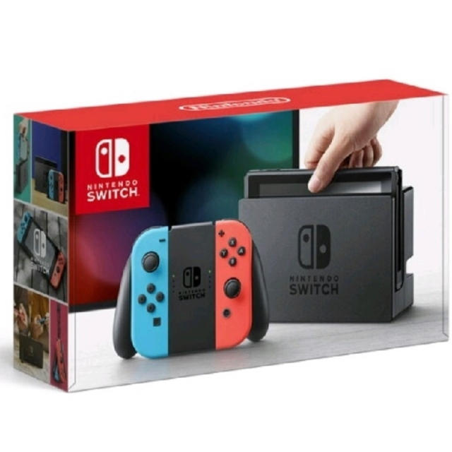 Nintendo Switch Joy-Con (L) ネオンブルー / (R…本体