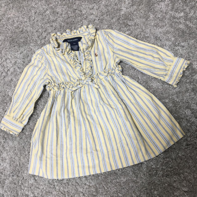 Ralph Lauren(ラルフローレン)の超美品 ラルフローレン ベビー ワンピース 90 キッズ/ベビー/マタニティのキッズ服女の子用(90cm~)(ワンピース)の商品写真