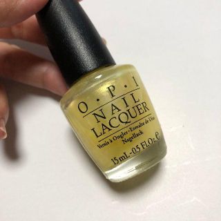 オーピーアイ(OPI)のOPI★パールなクリアイエロー(マニキュア)